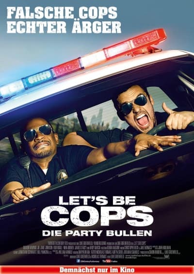 Filmplakat Let`s Be Cops - Die Party-Bullen