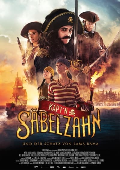 Filmplakat Käpt`n Säbelzahn und der Schatz von Lama Rama