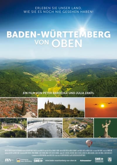 Filmplakat Baden-Württemberg von Oben