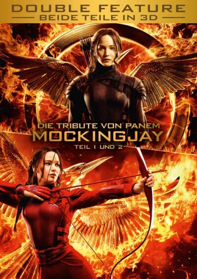 Filmplakat Die Tribute von Panem - Mockingjay 1 und 2