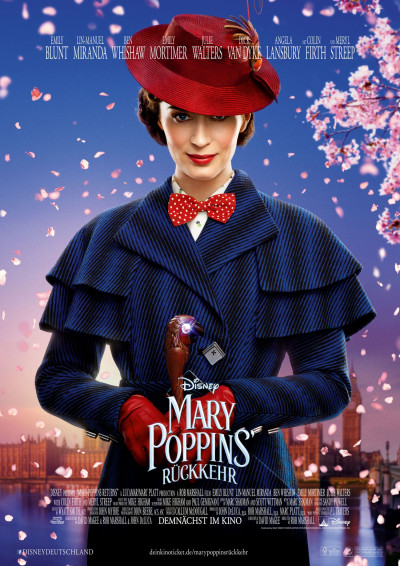 Filmplakat Mary Poppins Rückkehr