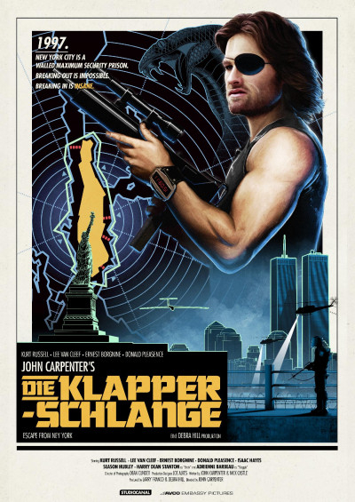 Filmplakat Die Klapperschlange